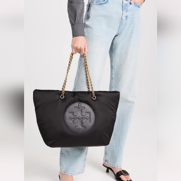 Tory Burch Women's Ella Puffy Chain Tote BNWT - Picture 5 of 5